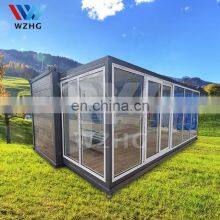 Modern Design Steel Structure Tiny Prefab Slide Out Container House For Living