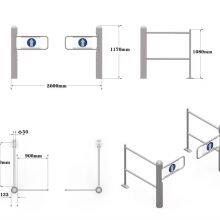 Intelligent Security Equipment Import and Export Door / Radar Automatic Round Post Gate thumbnail-2