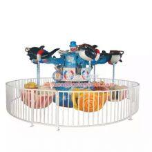 Guangdong Zhongshan Tai Le Indoor and Outdoor Play Children's Small and Medium-sized Spin Revolution Integrated Self-control Sea Spiral Spiral Flying Chair Ocean Theme thumbnail-3