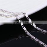 Cheap Price Fashion Rhodium Plated Wholesale Bulk Jewelry Chain Necklace thumbnail-3
