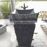 New Design Indoor Decoration Natural Bathroom Granite Sink thumbnail-4