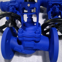 PN40 GS-C25 DN200 DIN Cast Steel Bellows Globe Valve thumbnail-3