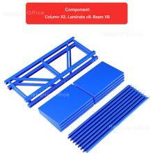 Boltless Rivet Shelving Rack for Garage Workshop and Commercial Retail Backstock, Easy Assemble Knock-down Steel Storage Organizer, Factory Direct thumbnail-4