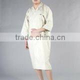 Plush Microfiber Bathrobe Super and Warm Solid Color Bathrobes for Men
