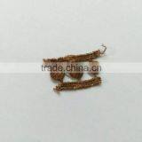 Wholesale Lace Accessory Brown 100% Cotton Embroidery Lace Fabric With Holes thumbnail-5