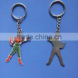 UAE Logo Stainless Iron Superman Shape Printing Keychain With Epoxy thumbnail-1