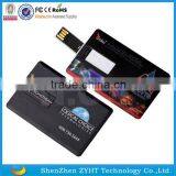 Free Sample Custom Logo Card Usb Flash Drive