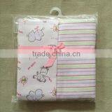 100%cotton Print Flannel Diaper/blanket thumbnail-5