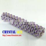 Cheaper Price Wholesale Iron-on Ceramic Rhinestone Trimming Mesh Rolls, Cramic Stone Sheets Roll Net for Fashion Bag thumbnail-3