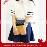 Elegant high quality school girl's uniform