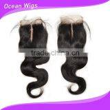 Virgin Hair Bundles With Lace Closure thumbnail-2