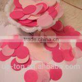 ~Wholesale~Round Pink Wedding Party Confetti thumbnail-1