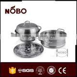 IRON MAN 2 Layer Multifunctional Stainless Steel Stock/steamer Pot thumbnail-1