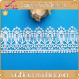 GF6831 guipure fabric girls dress water soluble lace trim flower motif