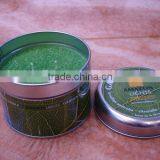 Customized Scented Travel Soy/Paraffin Wax Candle in Tin Box thumbnail-5