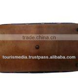 Moroccan Kilim Bags Handmade by Kilim and Genuine Leather Blue Kilim Carpet thumbnail-5