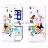 Wholesale Hot Selling Leather Flip Wallet Mobile Phone Case Cover for Iphone SE thumbnail-3