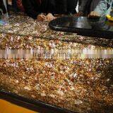 Night Rose Granite, Kitchen Countertop, Customized, Translucidus