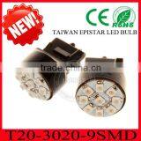 Taiwan Epistar Smd Led T20 Led Bulbs New Item for 2015 Car Accessories