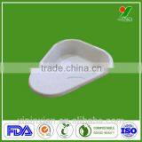 Hospital recyclable molded paper pulp disposbale sugarcane kidney pan liner