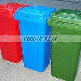 120L Outdoor Mobile Waste Bin With Wheels and Lids thumbnail-3