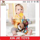 Custom Soft Cartoon Baby Doll Nice Design Jungle Animal Plush Toy Top Quality Baby Toys