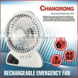 Rechargeable Emergency Light Electric 6" Strong Small Fan thumbnail-1
