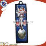 Bulk Souvenir Pearl Custom Design Zinc Alloy Collectible Spoon for Gifts thumbnail-5