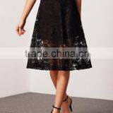 Ladies Sexy Perspective 2 Layers Lace Skirt thumbnail-3