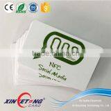 Logo Printing Business Card ISO14443A 13.56mhz Ntag213 Chip With 180bytes Memory Card