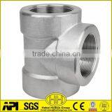 dn 200 Steel Pipe Fitting Equal Tee thumbnail-1