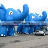 Giant Inflatable Advertising Cartoon Elephant thumbnail-1