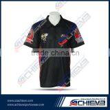 Professional Sale Elegant Plain Black Sublimation Cricket Jerseys thumbnail-1