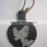Natural Slate Stone Home and Garden Hanging Ornament thumbnail-2