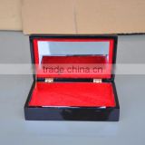 Luxury lacquer jewelry box with mirror