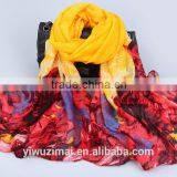 Women cotton voile scarf shawl 180*80cm