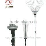 15 Tine Telescopic Rake Garden Tool Manufacturers