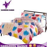 Pure Cotton Blue Flowers Printed King Bedding Set thumbnail-2