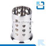 Stainless Steel Chopstick Fork & Kitchen Knife Round Holder/container thumbnail-3