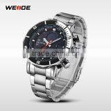 Weide Watches Men Military Wrist Watch Men Quartz Digital Stainless Steel Back Water Resistant Watches thumbnail-5