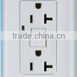 GFCI Duplex Receptacle, 20A,125V AC,60Hz.
