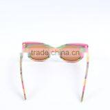Pure Manual Coloured Bamboo Sun Glasses Retro Polarized Sunglasses thumbnail-3