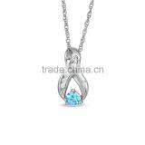 sterling silver pendants necklace jewelry for ladies