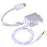 High Quality HDMI to VGA Converter Cable for PC DVD HDTV thumbnail-1