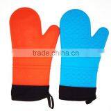 Hot Seeling Easy Wash Heat Thick Resistant Silicone Glove/ Cooking Baking BBQ Oven Pot Holder Mitt Kitchen Tools thumbnail-3