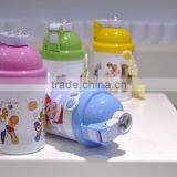 (SF) Kids Water Bottle 400ML BPA Free Plastic Custom Personalized Printed Drinkware Straw Cups Tea Kettle Gifts thumbnail-4