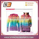 Women Fancy 3d Sublimation Hooded Sweatshirt Zip Hoodie