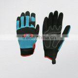 Padded palm micro fiber Mechanic glove