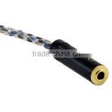 ZY HIFI Cable HIFI RCA to 3.5 Female Socket Four Core Twisted Pair Copper ( 6N ) RCA to Headset ZY-024 50cm Cable thumbnail-4