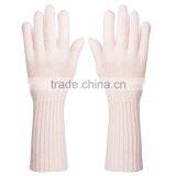 Fancy Women Winter Pure Cashmere Knit Hand Gloves, Well-Designed Warm Winter Knit Gloves thumbnail-4